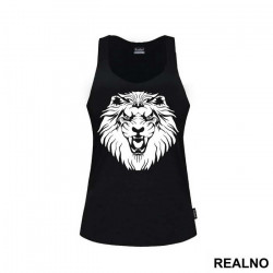 Lion Head Illustration - Životinje - Majica