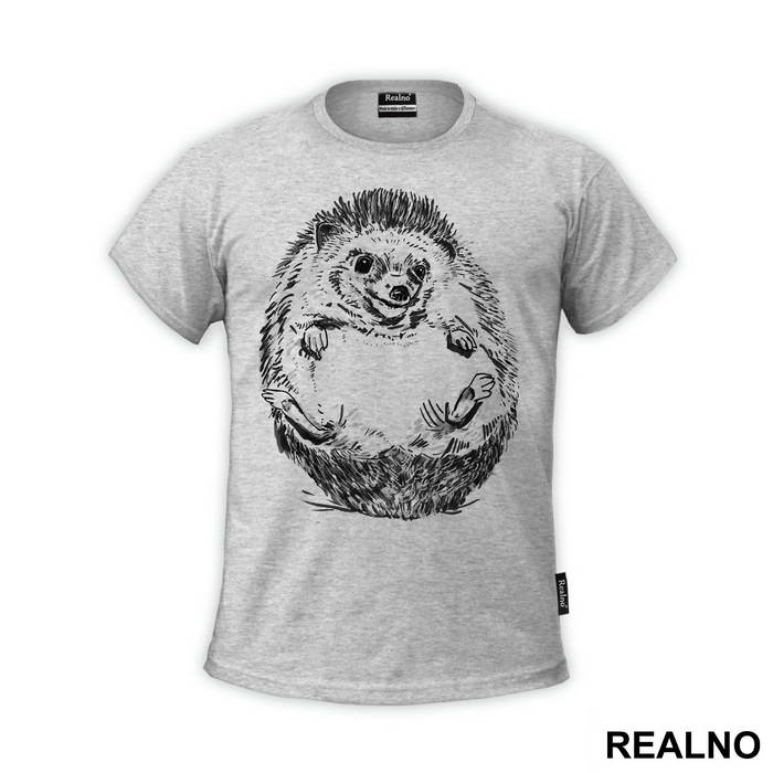 Hedgehog Illustration - Životinje - Majica
