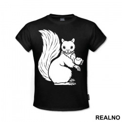 Squirrel Illustration - Životinje - Majica Squirrel Illustration - Životinje - Majica