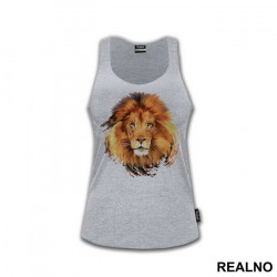 Lions Head Painting - Životinje - Majica