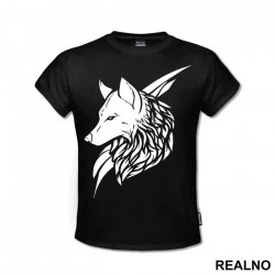 Wolf Illustration - Životinje - Majica