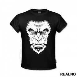 Ape Face Portrait - Životinje - Majica