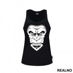 Ape Face Portrait - Životinje - Majica