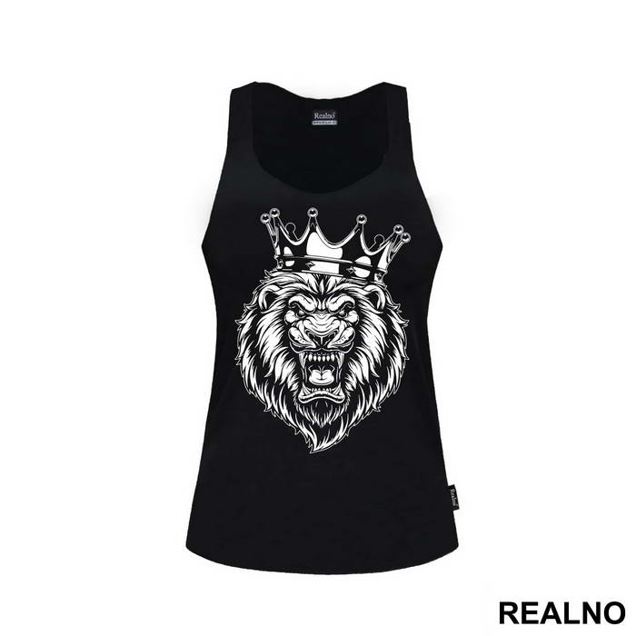 Lion With A Crown - Životinje - Majica