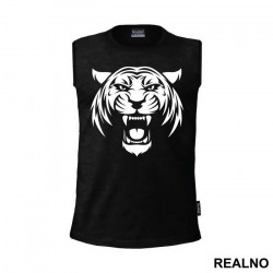 Tiger Face Illustration - Životinje - Majica