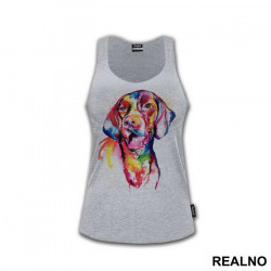 German Short-haired Pointer Colorful Art - Životinje - Majica