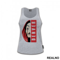 Denver Half Mask - La Casa de Papel - Money Heist - Majica