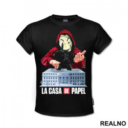 Browning Machine Gun - La Casa de Papel - Money Heist - Majica