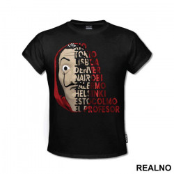 New Team - Dali Mask - La Casa de Papel - Money Heist - Majica