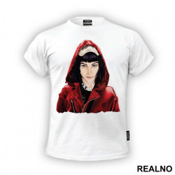 Tokyo - Tokio With Mask On Her Head - La Casa de Papel - Money Heist - Majica