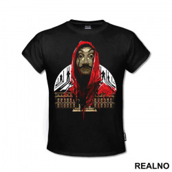 Dali Mask And Silhouettes - La Casa de Papel - Money Heist - Majica