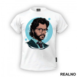 Blue - El Profesor - The Professor - La Casa de Papel - Money Heist - Majica