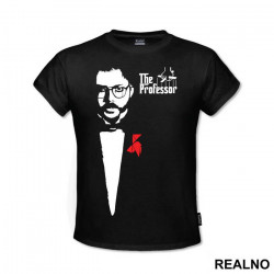 The Professor - El Profesor Origami - The Godfather - La Casa de Papel - Money Heist - Majica