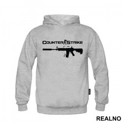 OUTLET - Sivi duks sa kapuljačom muški model veličine M - CS