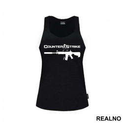 Black M16 - Counter - Strike - CS - Majica Black M16 - Counter - Strike - CS - Majica
