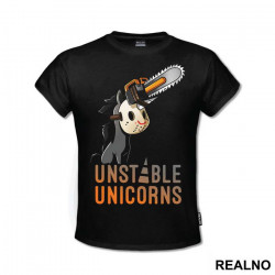 Chainsaw Head - Unicorn - Jednorog - Majica