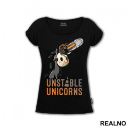 Chainsaw Head - Unicorn - Jednorog - Majica