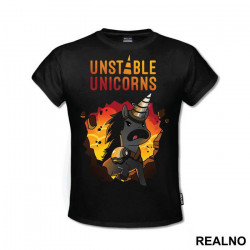 Breaking Through - Unicorn - Jednorog - Majica