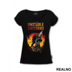 Breaking Through - Unicorn - Jednorog - Majica