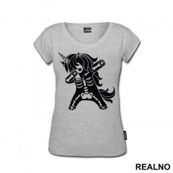 Dabbing Unicorn X-Ray - Jednorog - Majica