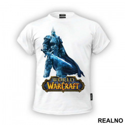 Lich King With Frostmourne - World Of Warcraft - WOW - Majica