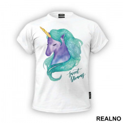 Sweet Dreams - Unicorn - Jednorog - Majica