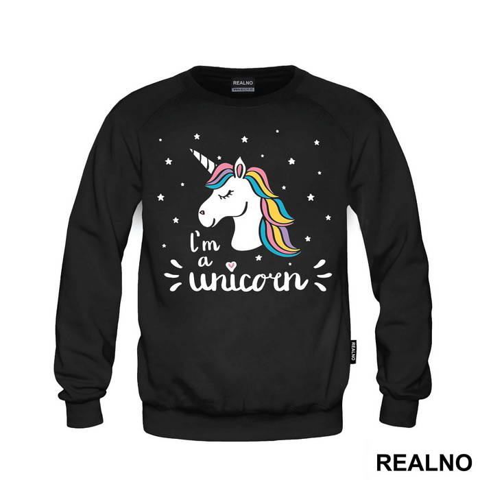 I'm A Unicorn With Stars - Jednorog - Duks