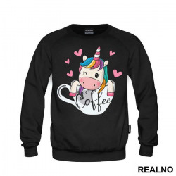 Inside A Coffee Mug - Unicorn - Jednorog - Duks