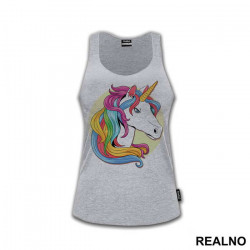 Head Portrait - Unicorn - Jednorog - Majica