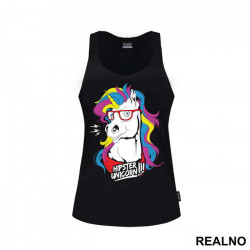 Hipster Unicorn - Jednorog - Majica