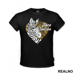 Zebra Unicorn - Jednorog - Majica