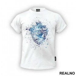 Ravenclaw Crest Color Splash - Harry Potter - Majica