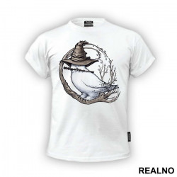 Owl With A Wand - Harry Potter - Majica