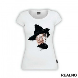 Minreva Mcgonagall Splash Portrait - Harry Potter - Majica