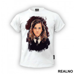 OUTLET - Bela muška majica veličine XL - Harry Potter