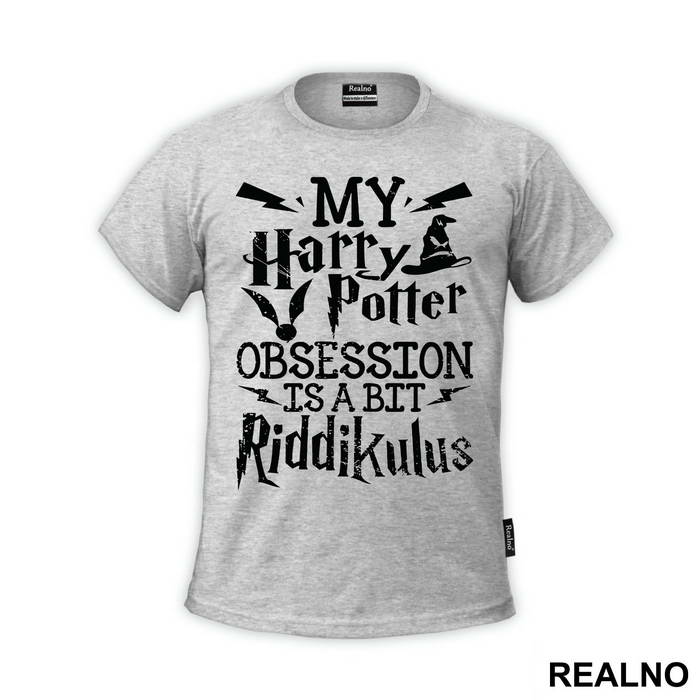 My Obsession Is A Bit Riddikulus - Harry Potter - Majica