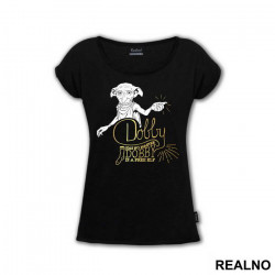 Dobby Had No Master, Dobby Is A Free Elf - Harry Potter - Majica