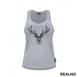 Stag Patronus Head - Harry Potter - Majica Stag Patronus Head - Harry Potter - Majica