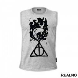 Hallows And Stag Patronus - Harry Potter - Majica