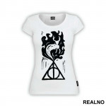 Hallows And Stag Patronus - Harry Potter - Majica
