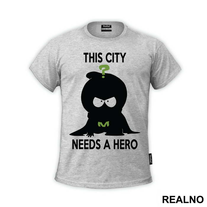 This City Needs A Hero - South Park - Majica