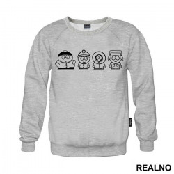 Characters Outline - South Park - Duks