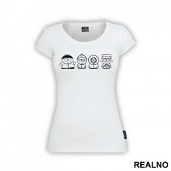 Characters Outline - South Park - Majica