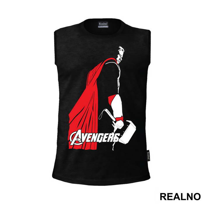 Avengers Holding Mjolnir - Thor - Majica