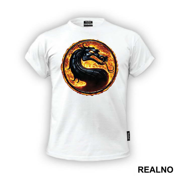 Fire Logo - Mortal Kombat - Majica