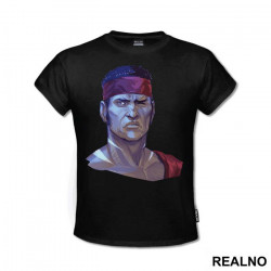 Kai Portrait Illustration - Mortal Kombat - Majica