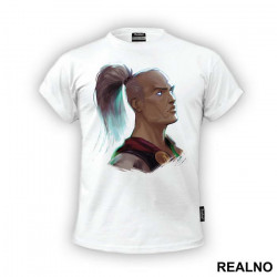 Fujin Portrait Illustration - Mortal Kombat - Majica