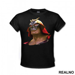 Shao Kahn Portrait Illustration - Mortal Kombat - Majica Shao Kahn Portrait Illustration - Mortal Kombat - Majica