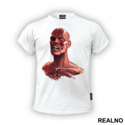 Meat Portrait Illustration - Mortal Kombat - Majica