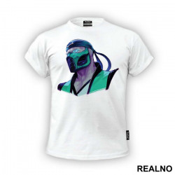 Chameleon Portrait Illustration - Mortal Kombat - Majica